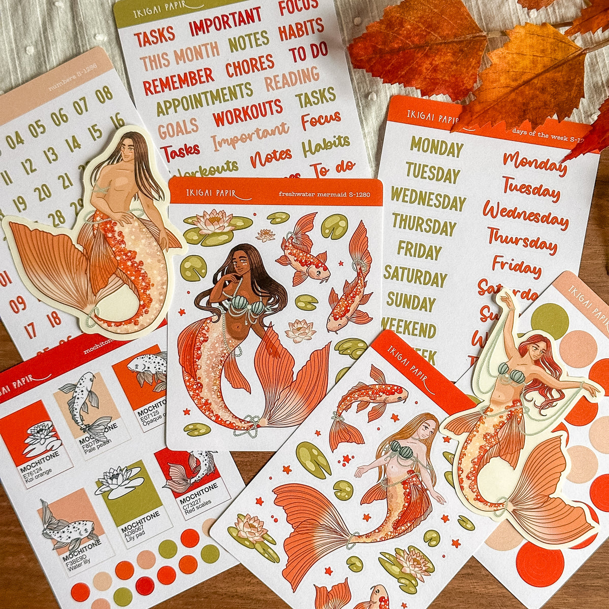 Koi Pond Sticker Bundle