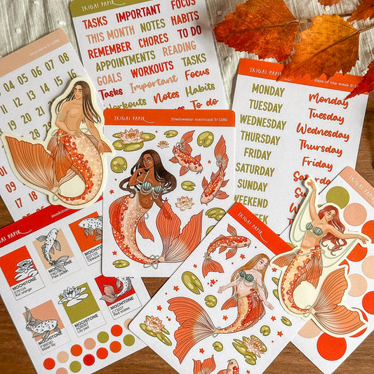 Koi Pond Sticker Bundle