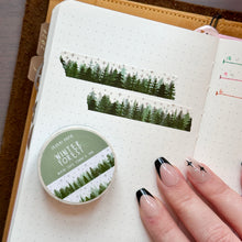 Load image into Gallery viewer, Winter Forest Washi Tape
