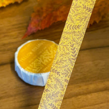 Load image into Gallery viewer, Yellow Foliage Washi Tape
