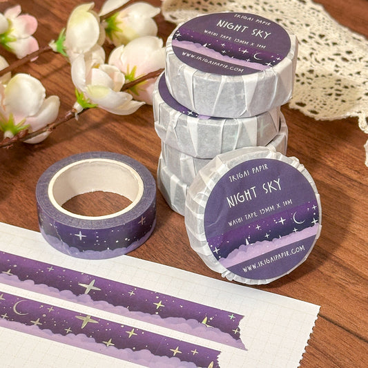 Night Sky Washi Tape
