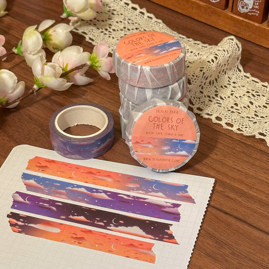 Colors of the Sky Washi Tape