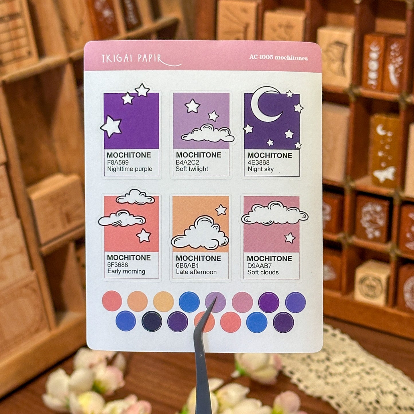 Year of the Horse Mochitones Sticker Sheet
