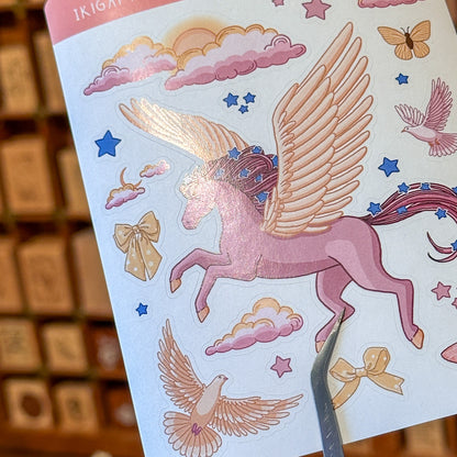 Morning Horse Sticker Sheet