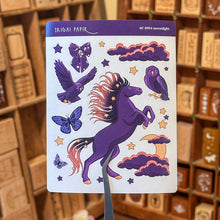 Load image into Gallery viewer, Night Horse Sticker Sheet
