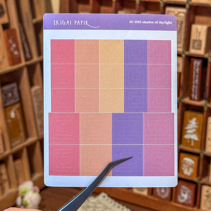 Shades of Day Sticker Sheet