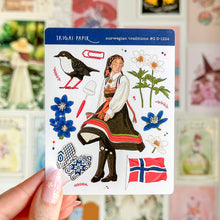 Load image into Gallery viewer, Norwegian Traditions #2 Sticker Sheet
