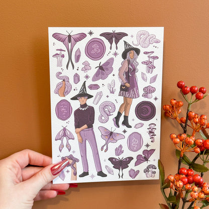 Witching Hour A5 Print