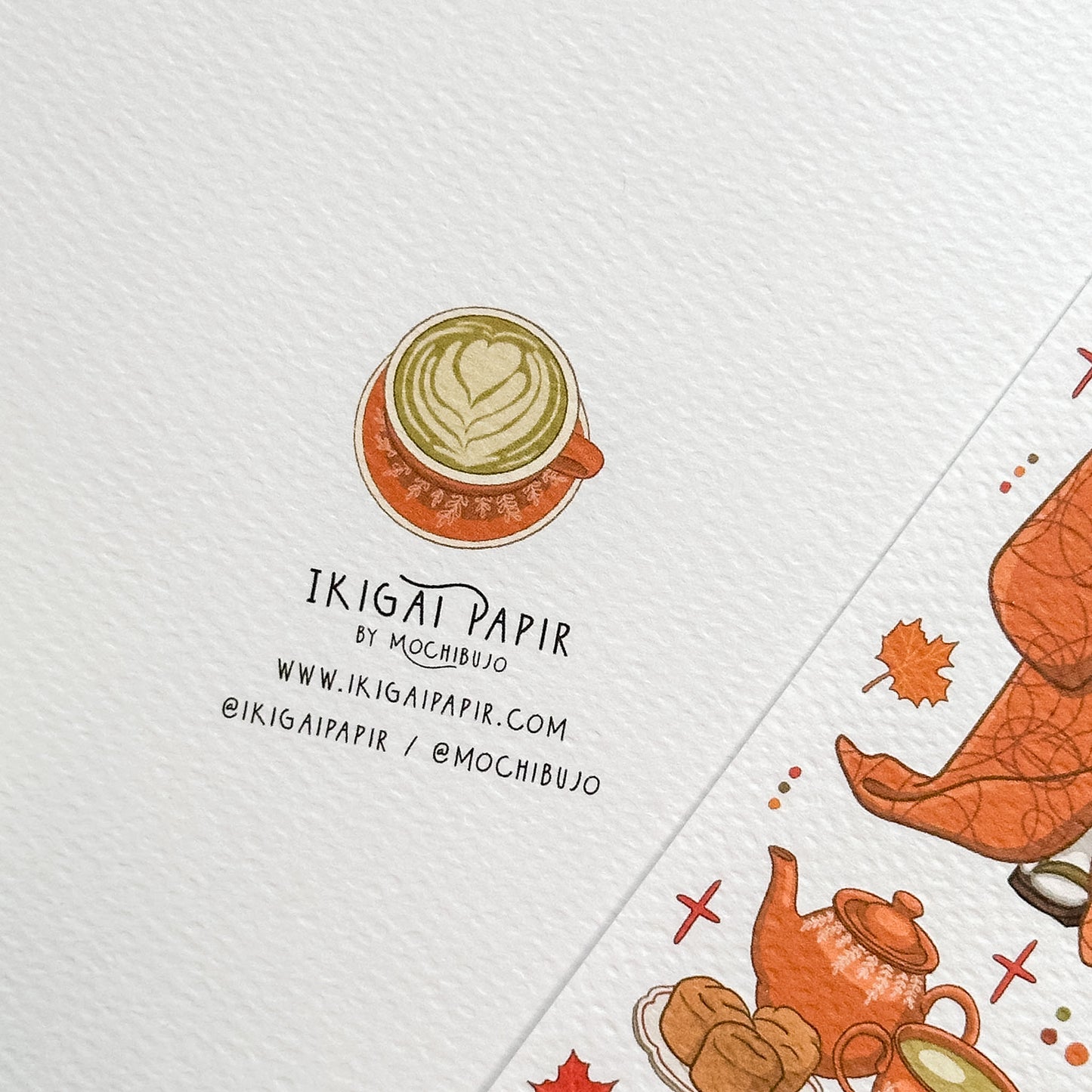 Autumn in Japan A5 Print