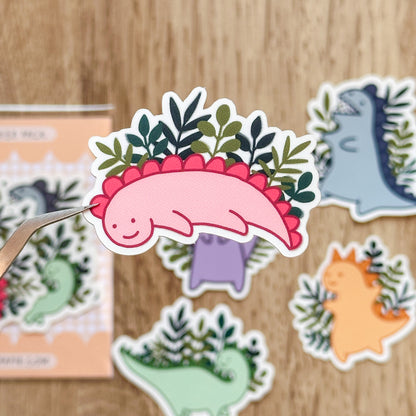 Dinosaur Friends Vinyl Stickers