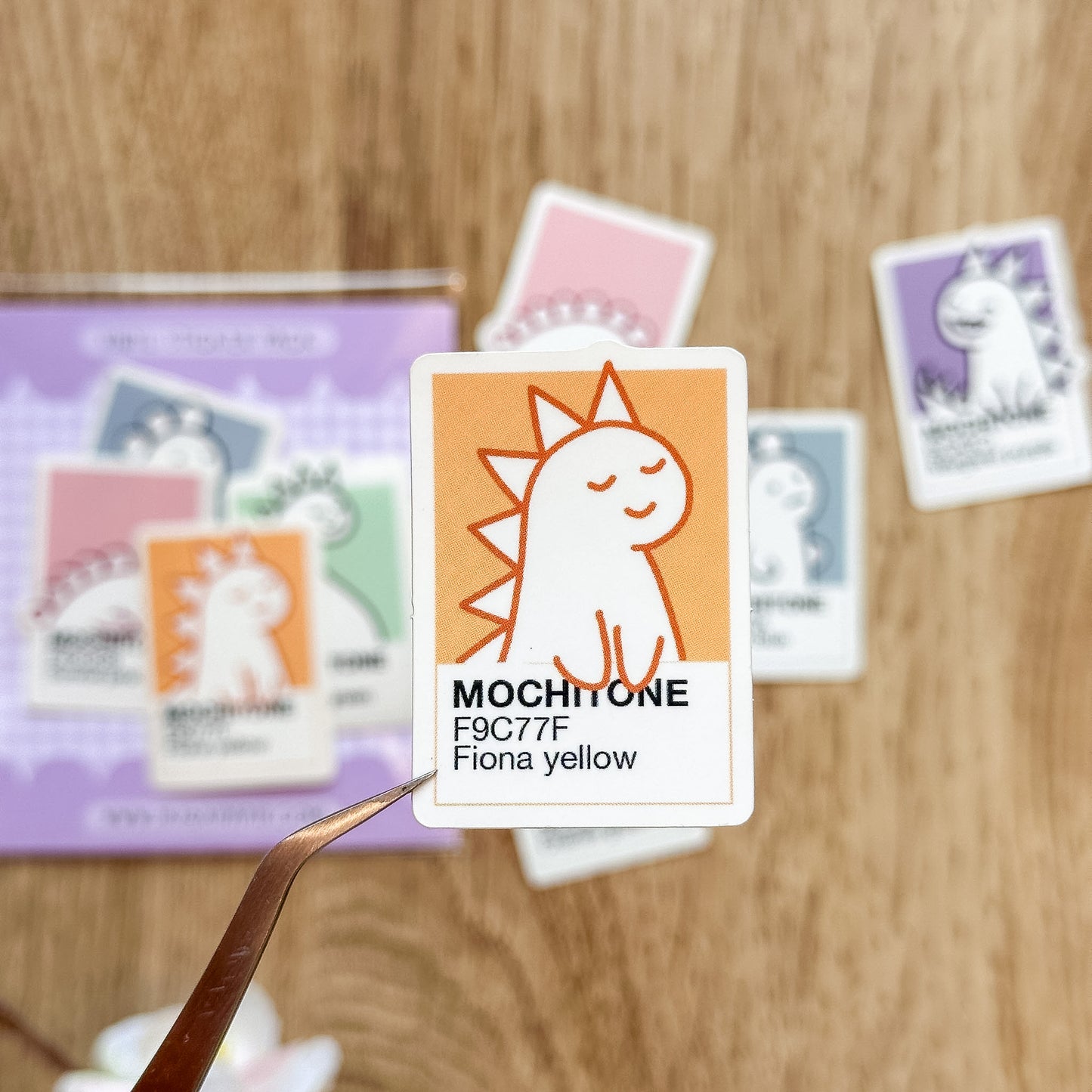 Dinosaur Friends Mochitone Vinyl Stickers