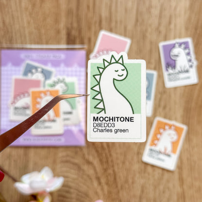 Dinosaur Friends Mochitone Vinyl Stickers