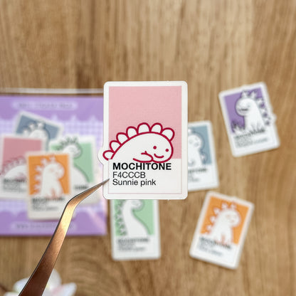Dinosaur Friends Mochitone Vinyl Stickers