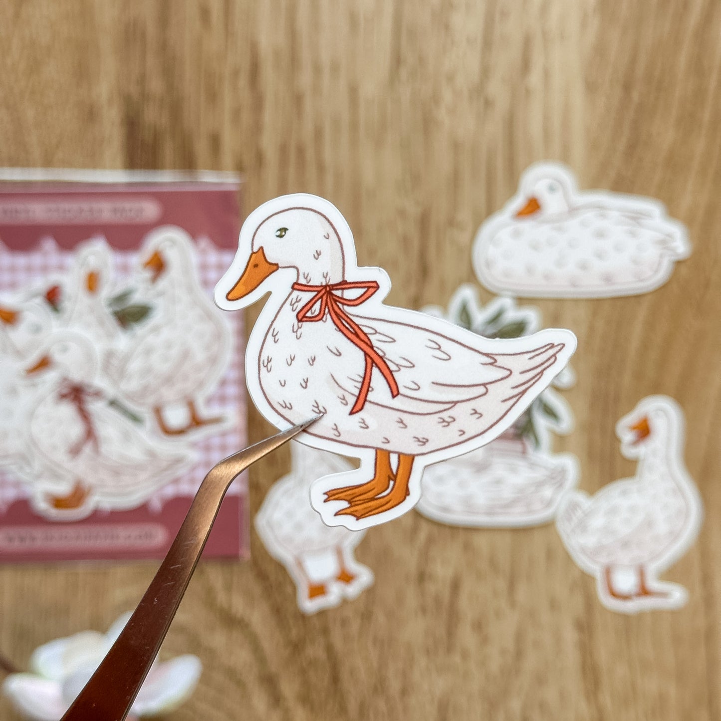 Garden Ducks Vinyl Sticker Pack