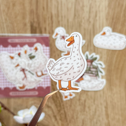Garden Ducks Vinyl Sticker Pack