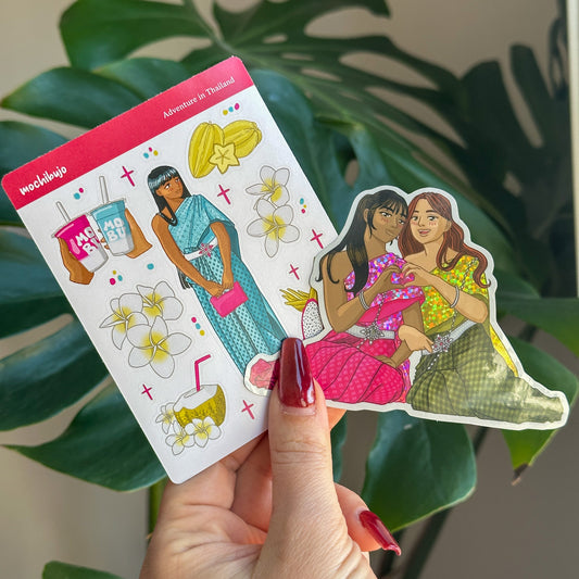 Adventure in Thailand (March 2025 Patreon Exclusive Stickers)
