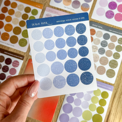 All Circle & Eyelet Stickers Bundle