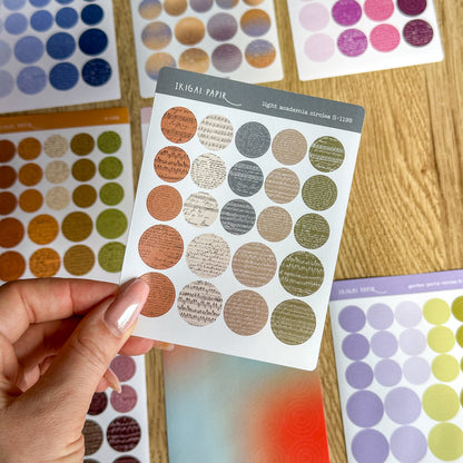 All Circle & Eyelet Stickers Bundle