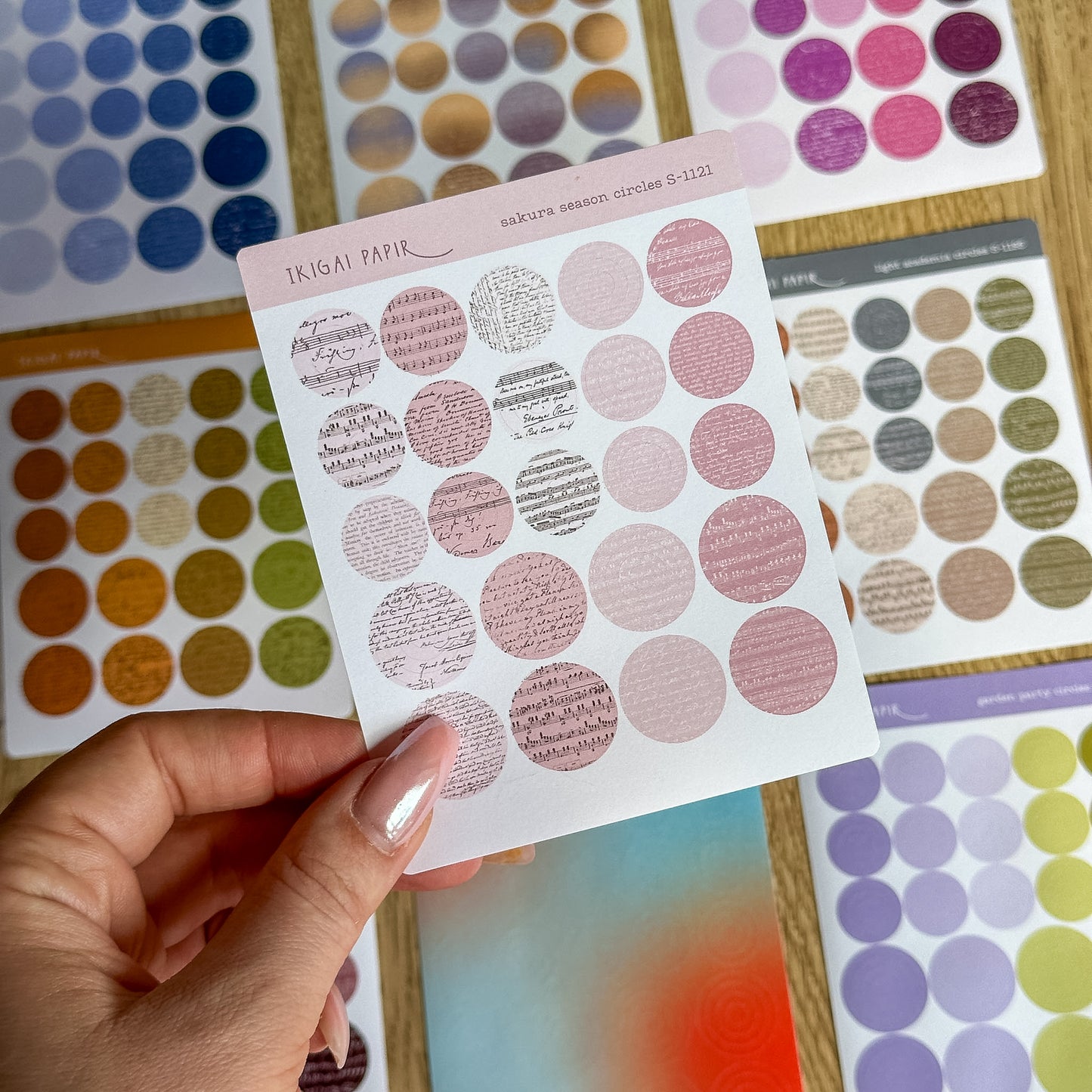 All Circle & Eyelet Stickers Bundle