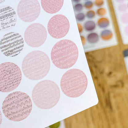 All Circle & Eyelet Stickers Bundle