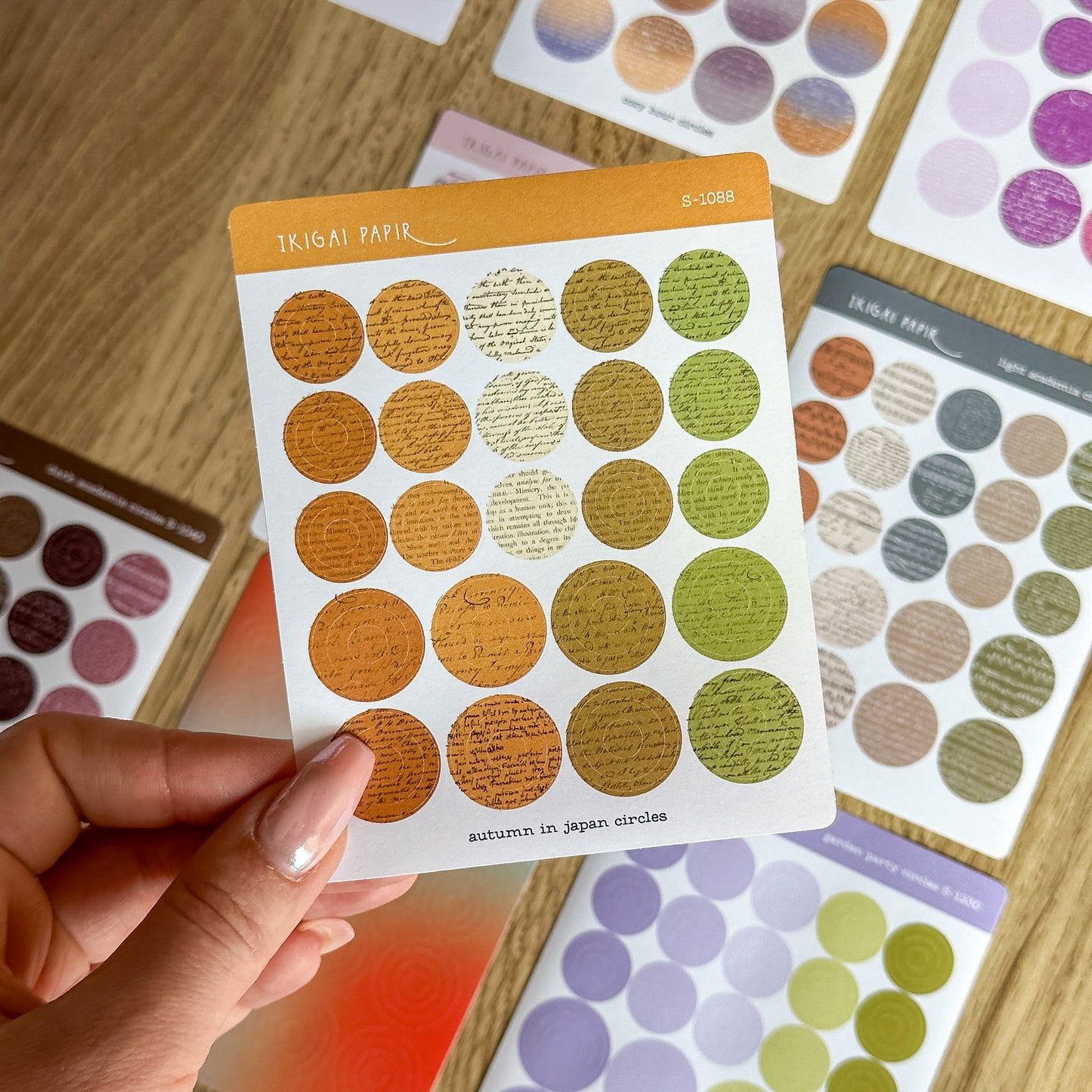 All Circle & Eyelet Stickers Bundle