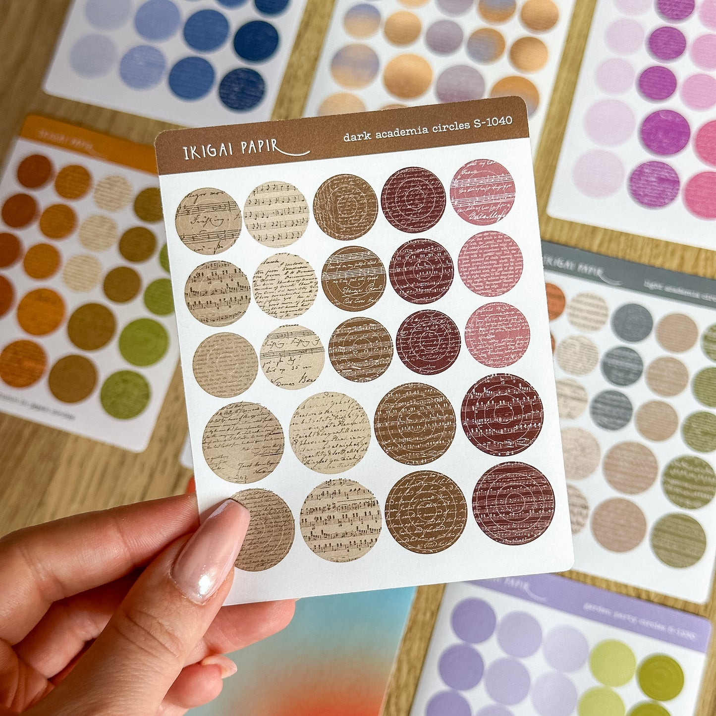 All Circle & Eyelet Stickers Bundle