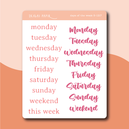 Spring Florals Sticker Bundle