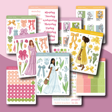 Load image into Gallery viewer, Spring Florals Sticker Bundle
