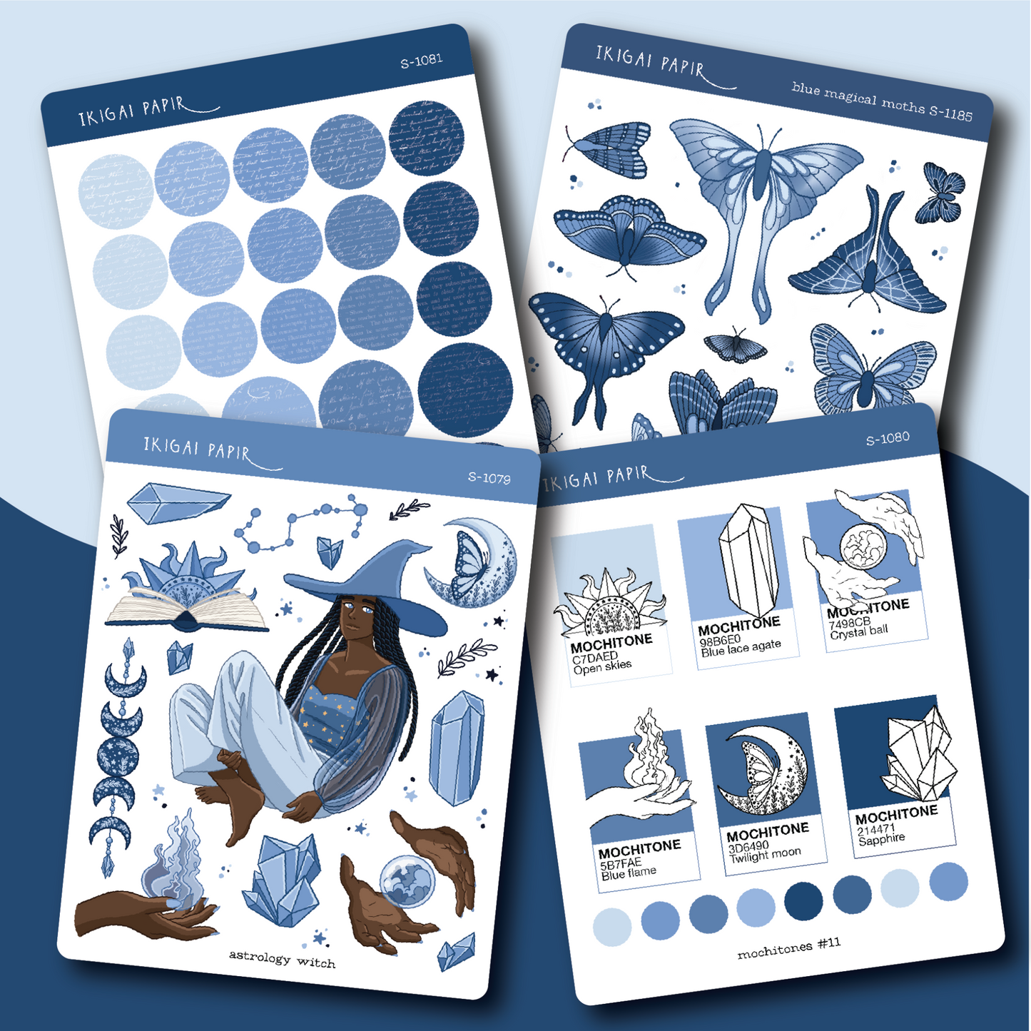 Astrology Witch Sticker Bundle