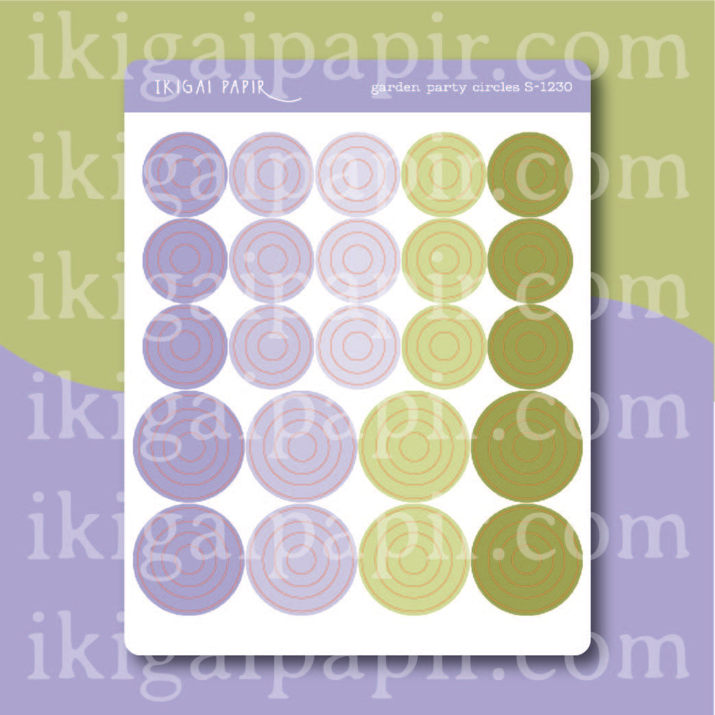 Garden Party Sticker Bundle