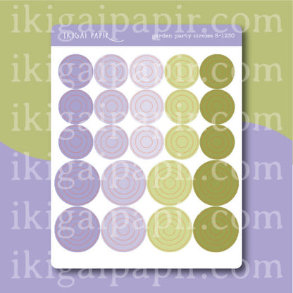 Garden Party Sticker Bundle