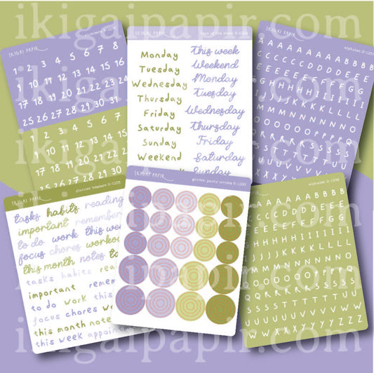 Garden Party Functional Planner Bundle