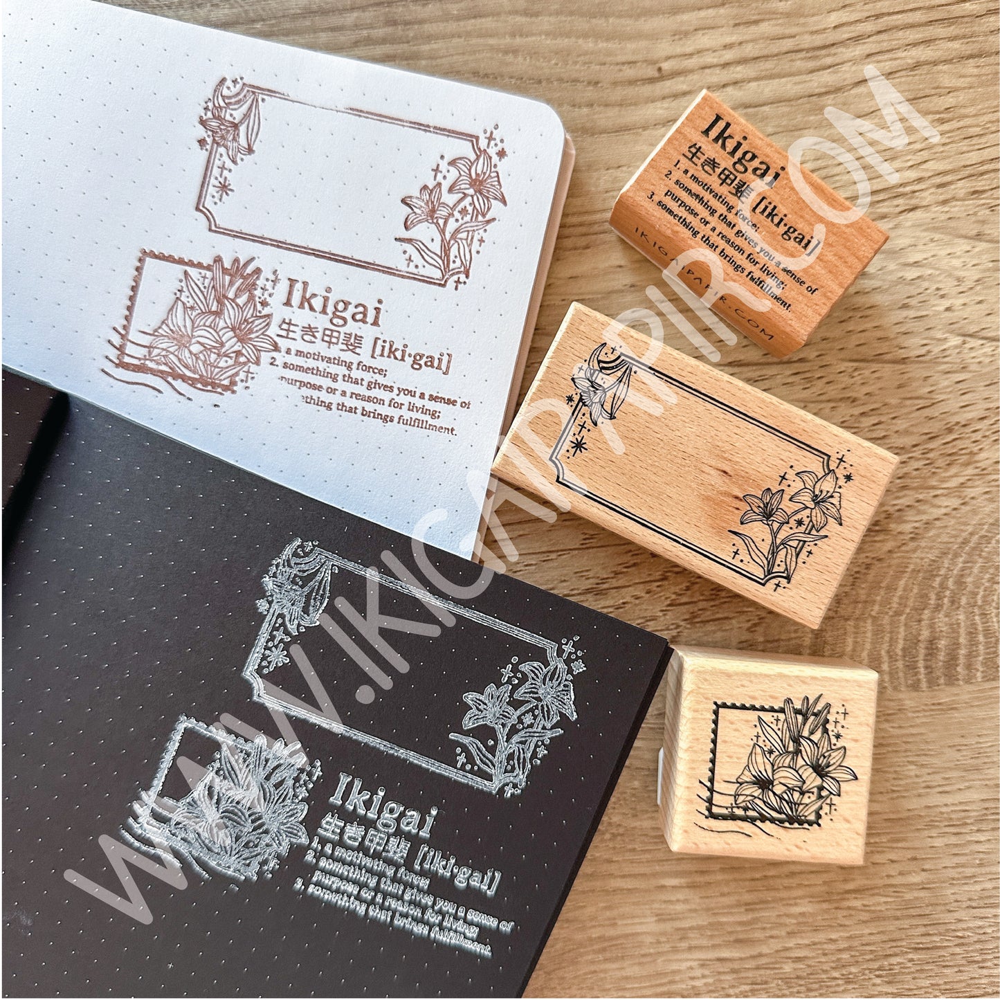 Year of the Snake Wooden Stamps