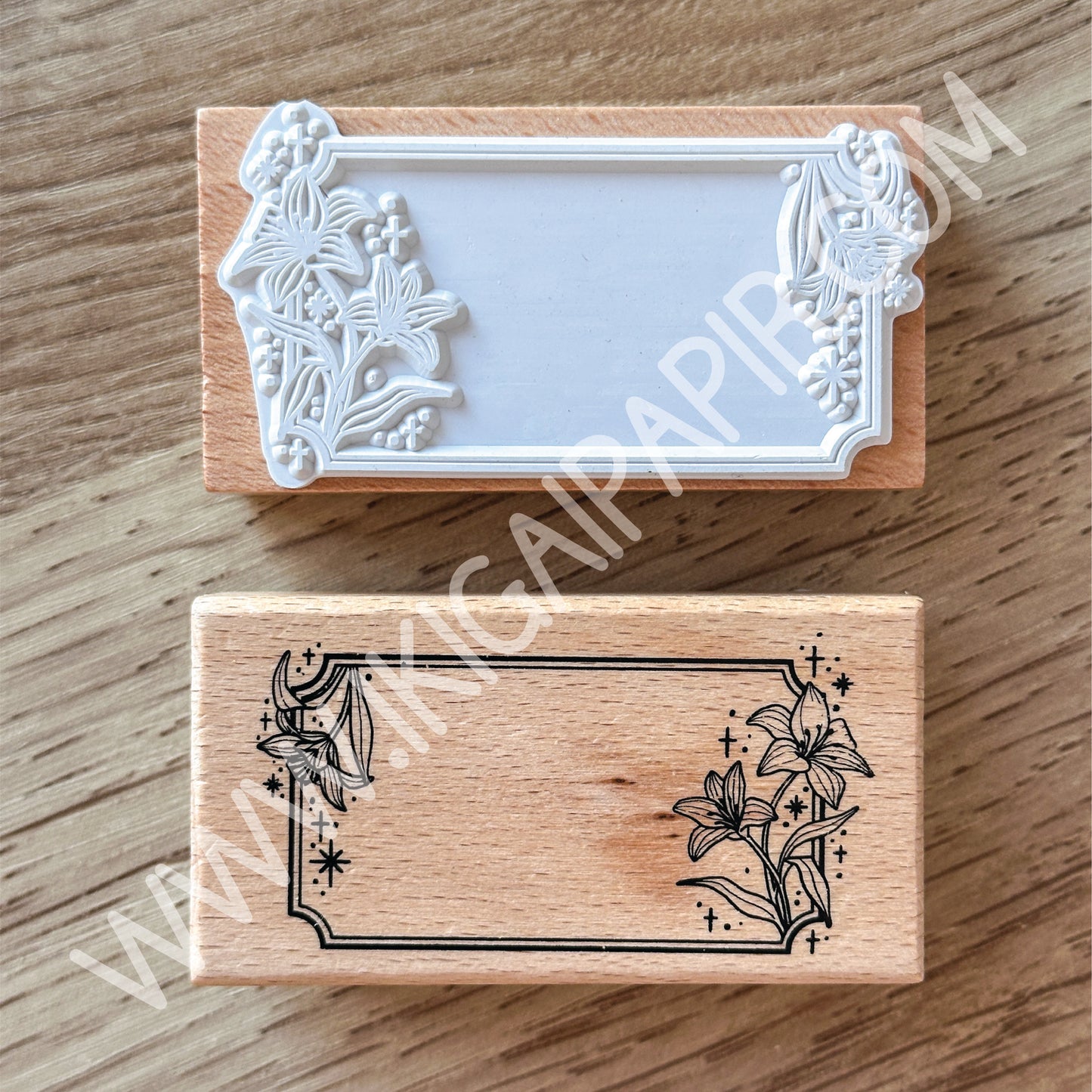 Year of the Snake Wooden Stamps