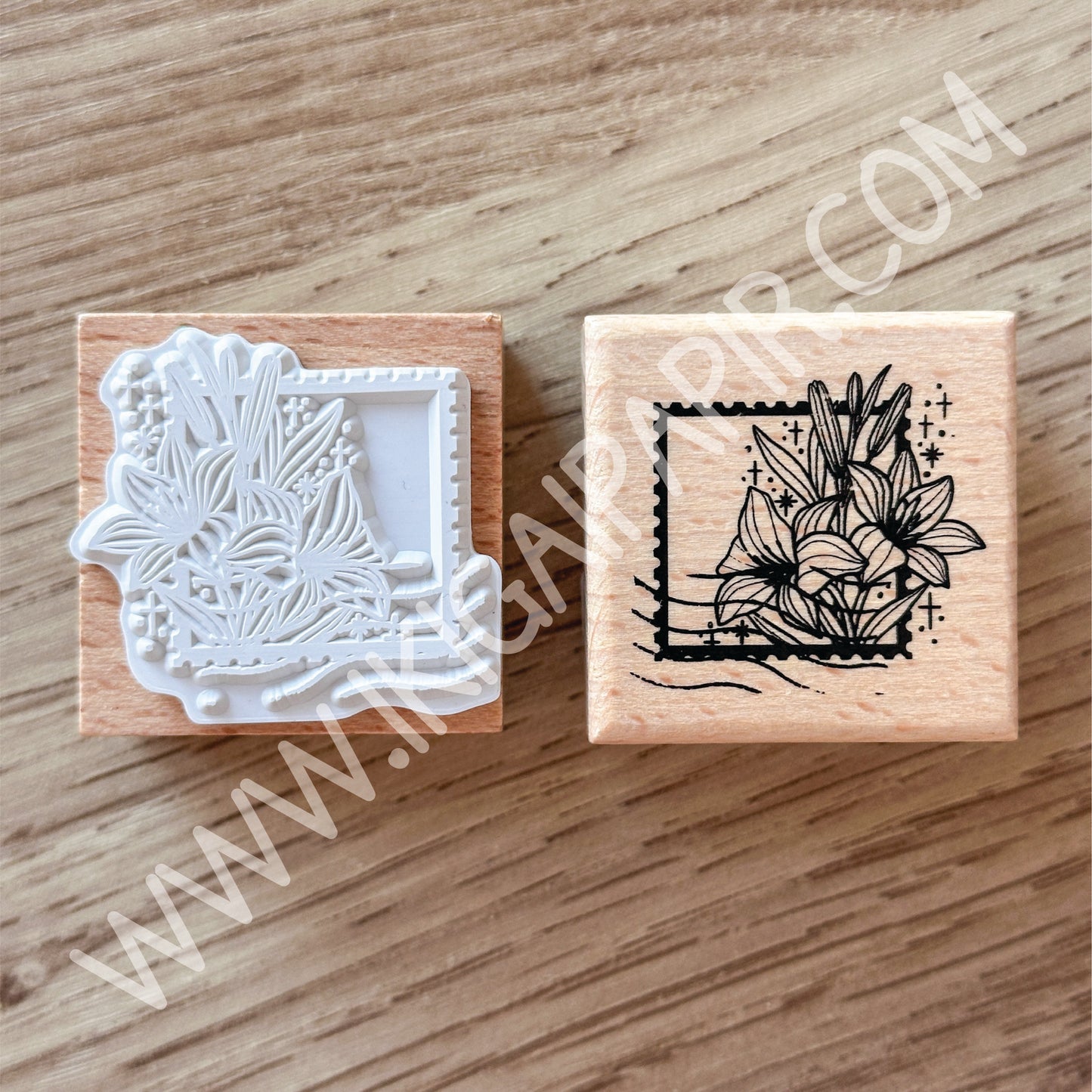 Year of the Snake Wooden Stamps