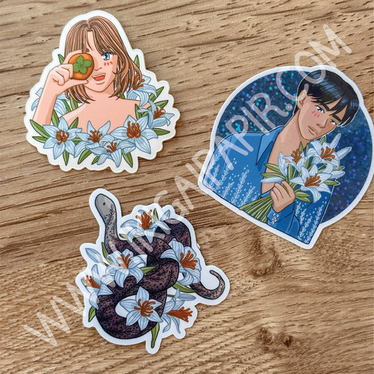 Year of the Snake vinyl stickers