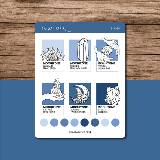 Mochitones #11 (Astrology Witch) Sticker Sheet