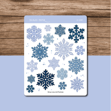 Load image into Gallery viewer, Snowflakes Sticker Sheet
