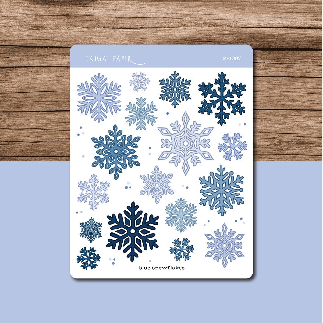 Snowflakes Sticker Sheet