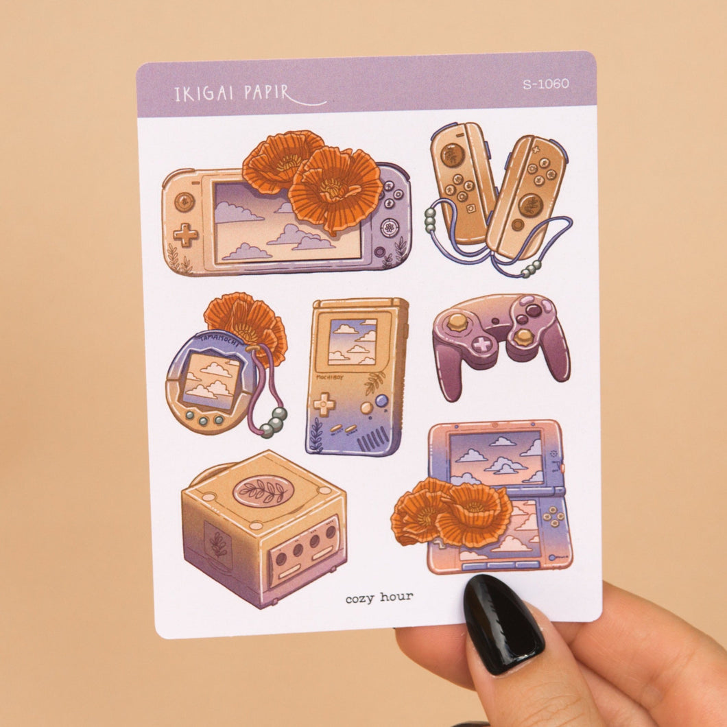 Cozy Hour Sticker Sheet