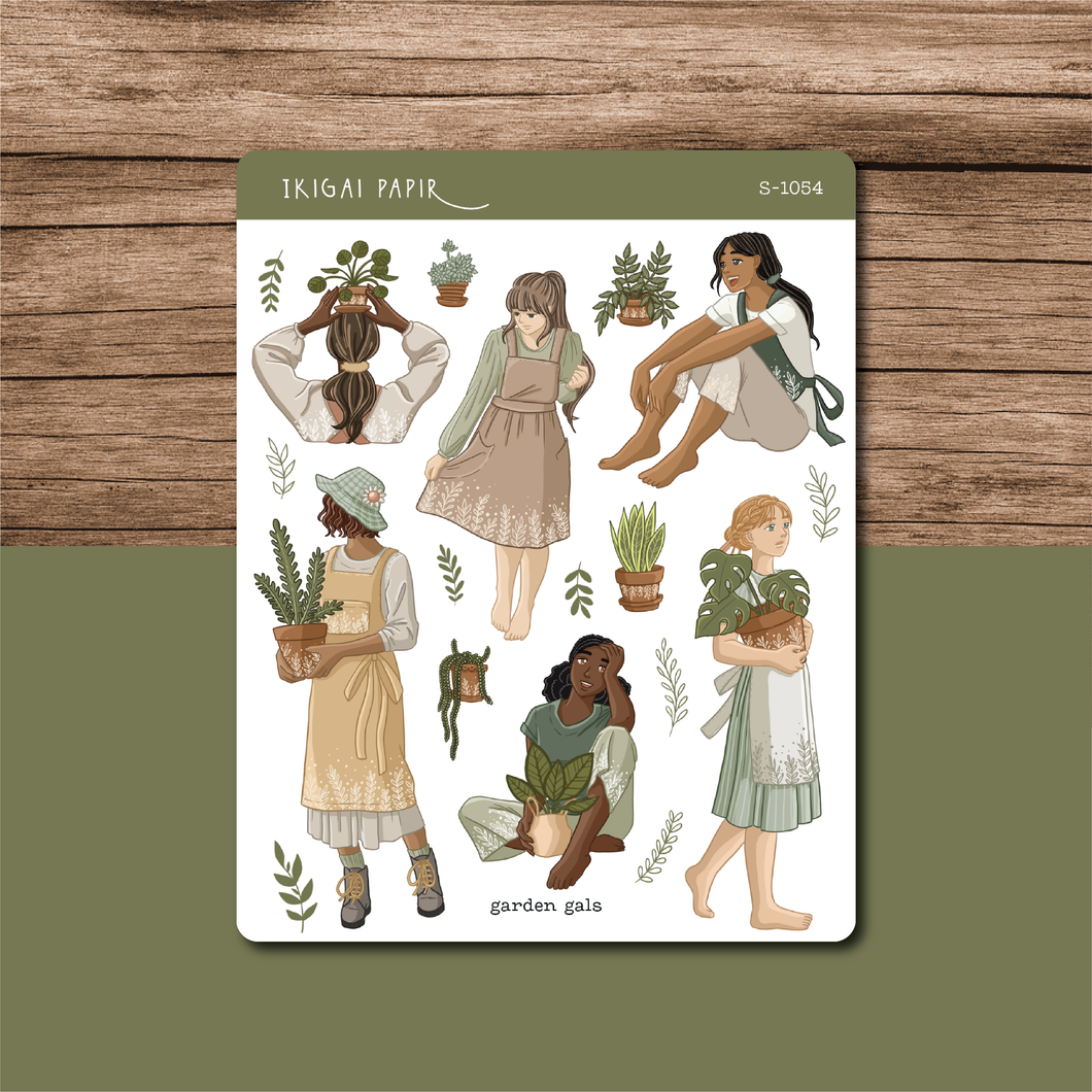 Garden Gals Sticker Sheet