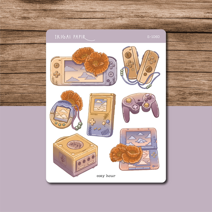 Cozy Hour Sticker Sheet