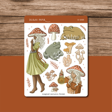 Load image into Gallery viewer, Magical Autumn Forest Sticker Sheet
