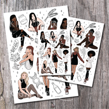 Load image into Gallery viewer, Independent Witches printable sticker sheet

